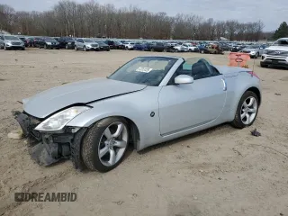 2006 Nissan 350Z Touring with VIN JN1AZ36A76M450924, listed as a Copart auction lot 47313125 with 107,621 mi miles and Salvage Title. Bid and sale history available at carsss.com. Image 1.
