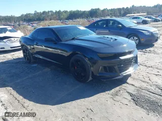 2015 Chevrolet Camaro SS with VIN 2G1FJ1EW3F9264749, listed as a IAAI auction lot 41447473 with 56,032 mi miles. Bid and sale history available at carsss.com. Image 1.