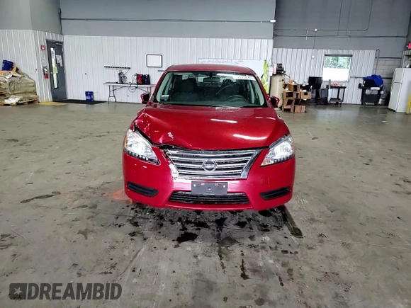 2014 Nissan Sentra SV with VIN 3N1AB7AP8EY253456, listed as a Copart auction lot 60171835 with 123,250 mi miles and Salvage title. Bid and sale history available at DreamBid. Image 13.