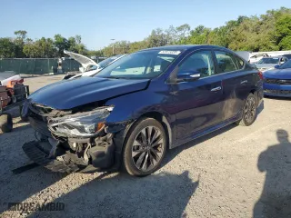 2016 Nissan Sentra SR with VIN 3N1AB7AP7GY225473, listed as a Copart auction lot 52875035 with 95,626 mi miles and Salvage Title. Bid and sale history available at carsss.com. Image 1.