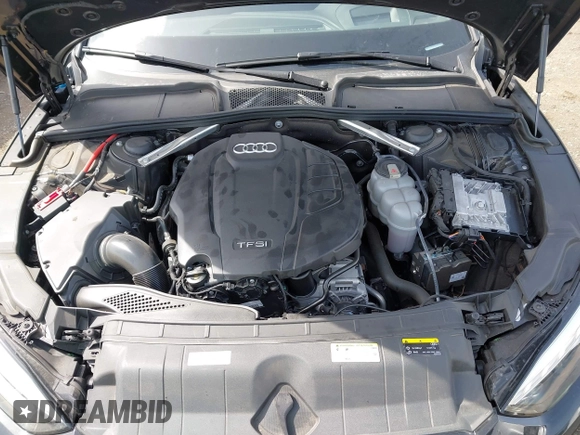 2020 Audi A5 Sportback Premium Plus with VIN WAUBNCF50LA004494, listed as a IAAI auction lot 42003551 with 32,595 mi miles. Bid and sale history available at carsss.com. Image 10.