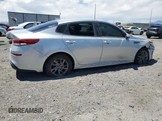 2020 Kia Optima LX with VIN 5XXGT4L38LG447102, listed as a Copart auction lot 57464255 with 43,988 mi miles and Salvage title. Bid and sale history available at DreamBid. Image 3.