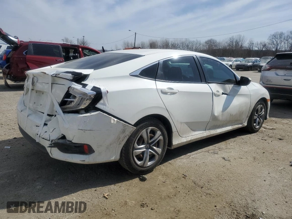 2016 Honda Civic Sedan LX with VIN 19XFC2F56GE007424, listed as a Copart auction lot 46987785 with 118,859 mi miles and Salvage Title. Bid and sale history available at carsss.com. Image 3.