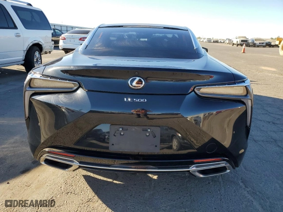 2018 Lexus LC with VIN JTHHP5AY2JA003055, listed as a Copart auction lot 70884594 with 17,673 mi miles and Salvage Title. Bid and sale history available at carsss.com. Image 6.