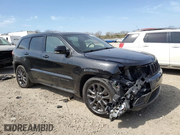 2018 Jeep Grand Cherokee High Altitude with VIN 1C4RJFCT9JC120215, listed as a Copart auction lot 54124305 with 81,203 mi miles and Clean title. Bid and sale history available at DreamBid. Image 4.