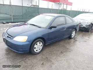 2003 Honda Civic LX with VIN 1HGEM22593L053072, listed as a IAAI auction lot 41555062 with 267,613 mi miles. Bid and sale history available at carsss.com. Image 17.
