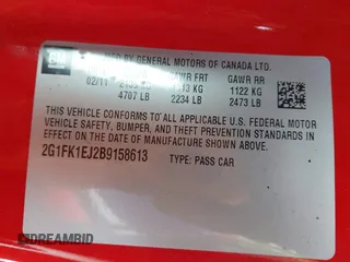 2011 Chevrolet Camaro 2SS z VIN 2G1FK1EJ2B9158613, wystawiony jako IAAI lot #42149765 z przebiegiem 147 781 mil mil oraz . Historia ofert i sprzedaży dostępna na DreamBid. Obrazek 9.
