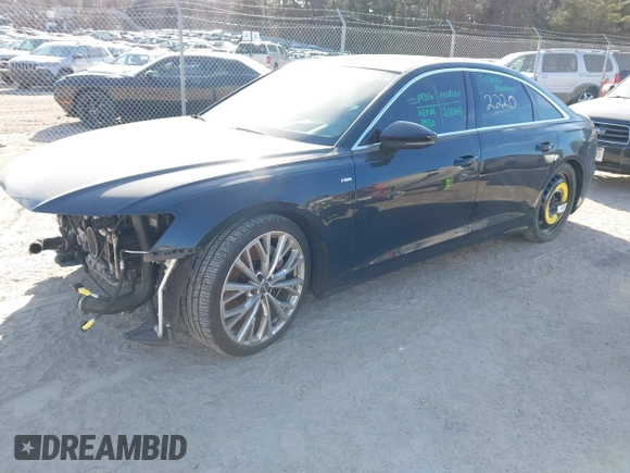 2019 Audi A6 Prestige with VIN WAUM2AF29KN024939, listed as a IAAI auction lot 41432220 with 89,231 mi miles. Bid and sale history available at carsss.com. Image 18.