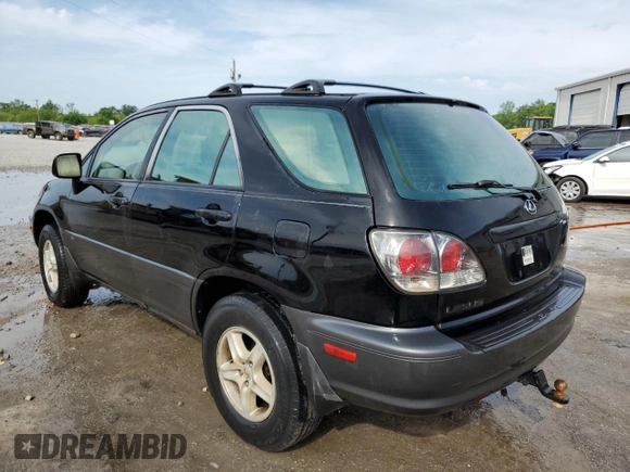 2002 Lexus RX 300 with VIN JTJGF10U320122115, listed as a Copart auction lot 53719235 with 252,955 mi miles and Salvage Title. Bid and sale history available at DreamBid. Image 2.