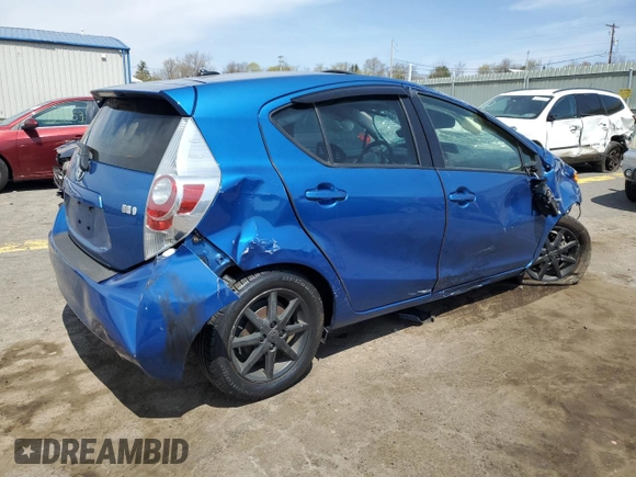 2014 Toyota Prius One with VIN JTDKDTB32E1083034, listed as a Copart auction lot 53872325 with 119,537 mi miles and Salvage Title. Bid and sale history available at DreamBid. Image 3.