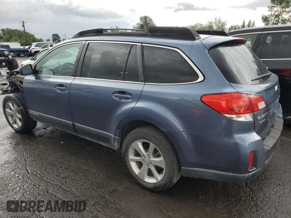 2013 Subaru Outback Premium with VIN 4S4BRCCC3D3250547, listed as a Copart auction lot 61428815 with 79,677 mi miles and Salvage title. Bid and sale history available at DreamBid. Image 2.