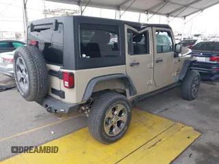 2018 Jeep Wrangler Unlimited Sport S with VIN 1C4BJWDG3JL809752, listed as a IAAI auction lot 42101293 with 50,342 mi miles and . Bid and sale history available at DreamBid. Image 4.