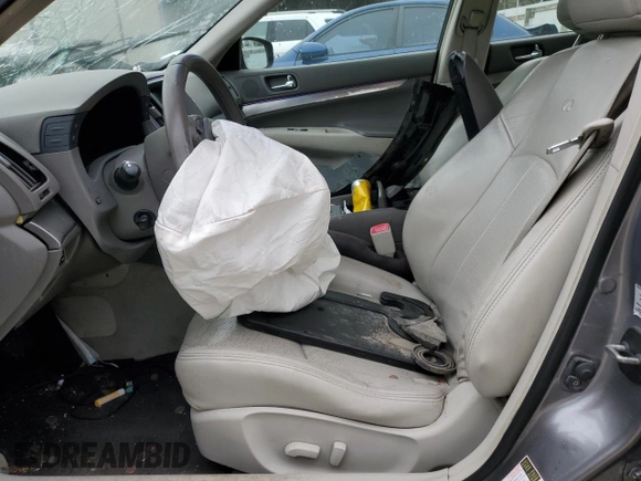 2011 Infiniti G37 x Sport Appearance Edition with VIN JN1CV6AR9BM410583, listed as a Copart auction lot 48680125 with Not Provided miles and Salvage Title. Bid and sale history available at DreamBid. Image 7.