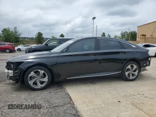 2018 Honda Accord EX with VIN 1HGCV1F45JA257831, listed as a Copart auction lot 59004225 with 50,757 mi miles and Salvage title. Bid and sale history available at DreamBid. Image 1.
