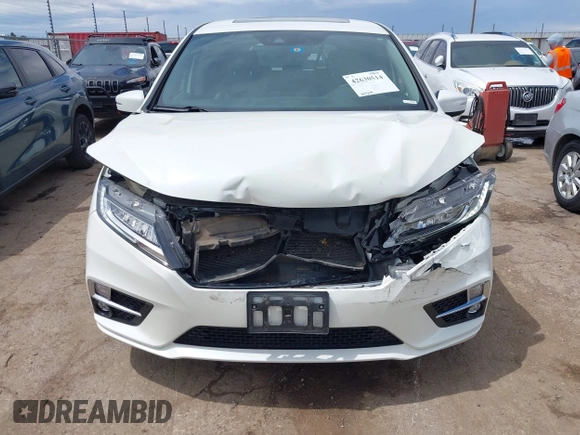 2019 Honda Odyssey Elite z VIN 5FNRL6H91KB110452, wystawiony jako IAAI lot #42630514 z przebiegiem 64 349 mil mil oraz . Historia ofert i sprzedaży dostępna na DreamBid. Obrazek 6.