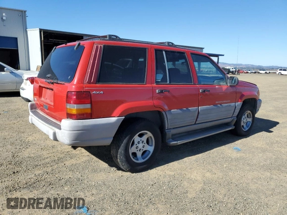 1998 Jeep Grand Cherokee Laredo with VIN 1J4GZ58S6WC370703, listed as a Copart auction lot 79691604 with 271,316 mi miles and Clean Title. Bid and sale history available at carsss.com. Image 3.