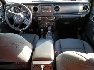 2019 Jeep Wrangler Unlimited Sport with VIN 1C4HJXDG4KW617918, listed as a Copart auction lot 81230004 with 55,621 mi miles and Non repairable. Bid and sale history available at DreamBid. Image 8.