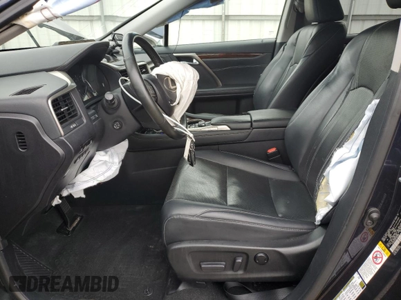 2019 Lexus RX 450h z VIN 2T2BGMCA3KC030968, wystawiony jako Copart lot #47703885 z przebiegiem 83 018 mil mil oraz Szkoda całkowita • Salvage title. Historia ofert i sprzedaży dostępna na DreamBid. Obrazek 7.