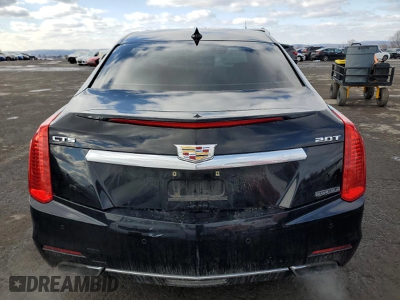 2016 Cadillac CTS RWD with VIN 1G6AP5SX2G0197905, listed as a Copart auction lot 44547575 with 78,695 mi miles and Salvage title. Bid and sale history available at DreamBid. Image 6.