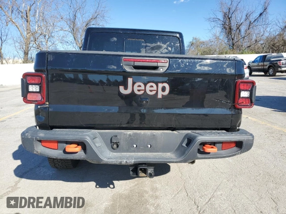 2023 Jeep Gladiator Mojave with VIN 1C6JJTEG9PL584486, listed as a Copart auction lot 81579194 with 10,318 mi miles and Salvage Title. Bid and sale history available at carsss.com. Image 6.