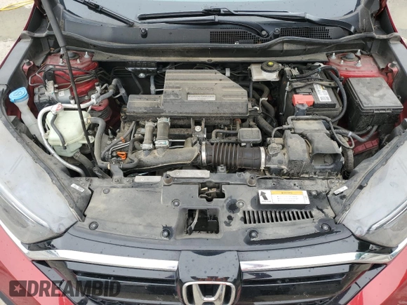2021 Honda CR-V EX with VIN 5J6RW2H53MA004832, listed as a Copart auction lot 60472605 with 81,358 mi miles and Salvage title. Bid and sale history available at DreamBid. Image 12.