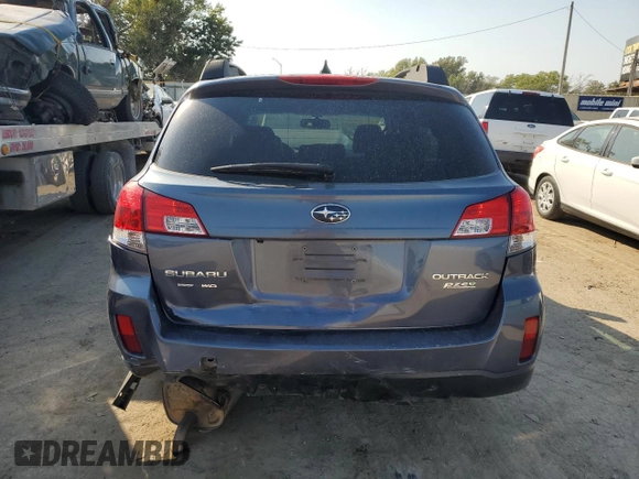 2013 Subaru Outback Limited with VIN 4S4BRBKC3D3244887, listed as a Copart auction lot 75834644 with 165,516 mi miles and Salvage title. Bid and sale history available at DreamBid. Image 6.