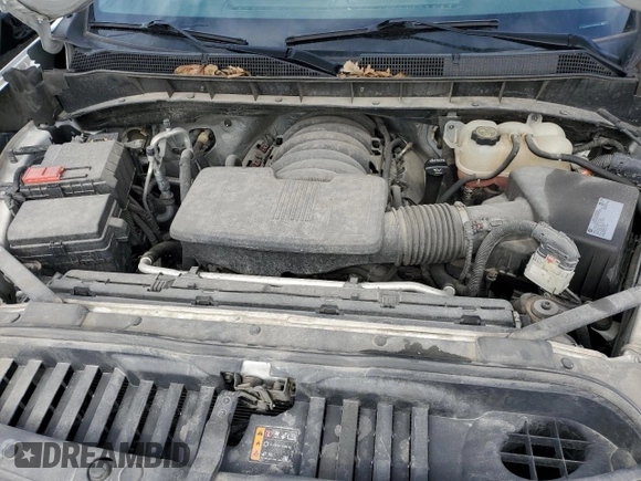 2019 Chevrolet Silverado 1500 Work Truck with VIN 3GCNWAEF1KG261966, listed as a Copart auction lot 50313505 with 160,135 mi miles and Salvage Title. Bid and sale history available at DreamBid. Image 11.