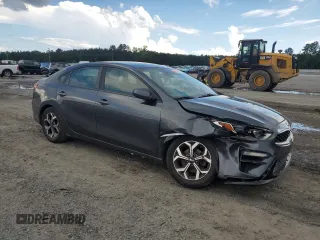 2019 Kia Forte LXS with VIN 3KPF24AD3KE037387, listed as a Copart auction lot 56731485 with 90,148 mi miles and Salvage title. Bid and sale history available at DreamBid. Image 4.