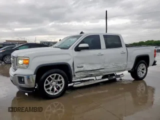 2015 GMC Sierra 1500 SLE z VIN 3GTP1UEC0FG162771, wystawiony jako Copart lot #55339215 z przebiegiem 157 343 mil mil oraz Szkoda całkowita • Salvage title. Historia ofert i sprzedaży dostępna na DreamBid. Obrazek 1.