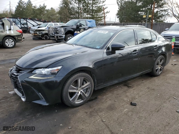 2016 Lexus GS 350 with VIN JTHCZ1BLXGA003457, listed as a Copart auction lot 41531935 with 107,265 mi miles and Salvage Title. Bid and sale history available at carsss.com. Image 1.