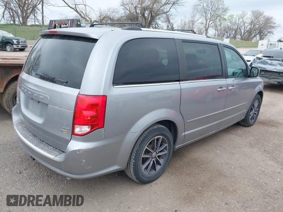 2017 Dodge Grand Caravan SXT with VIN 2C4RDGCG2HR842871, listed as a IAAI auction lot 42074716 with 174,227 mi miles and . Bid and sale history available at DreamBid. Image 4.