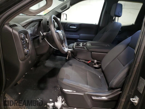 2019 Chevrolet Silverado 1500 Custom with VIN 1GCRYBEH5KZ334971, listed as a Copart auction lot 88051285 with 45,312 mi miles and Salvage Title. Bid and sale history available at DreamBid. Image 7.