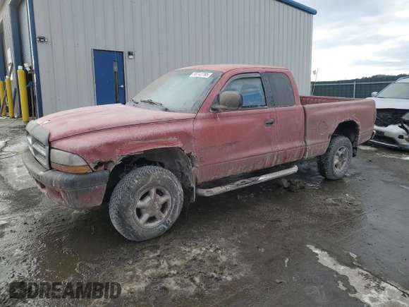 1999 Dodge Dakota SLT with VIN 1B7GG22X1XS163478, listed as a Copart auction lot 88742795 with 205,334 mi miles and Salvage Title. Bid and sale history available at carsss.com. Image 1.