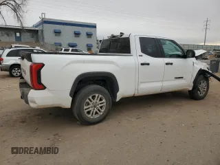 2022 Toyota Tundra SR5 with VIN 5TFLA5DA7NX044358, listed as a Copart auction lot 85799994 with 33,922 mi miles and Salvage title. Bid and sale history available at DreamBid. Image 3.