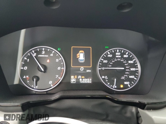 2020 Subaru Outback Premium with VIN 4S4BTACC4L3212152, listed as a Copart auction lot 52962415 with 122,209 mi miles and Salvage title. Bid and sale history available at DreamBid. Image 9.