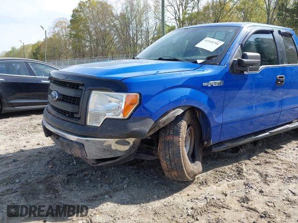 2013 Ford F-150 XL with VIN 1FTEX1CM5DKD61904, listed as a IAAI auction lot 41935791 with 106,156 mi miles and . Bid and sale history available at DreamBid. Image 6.