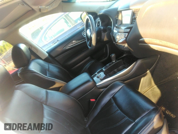 2015 Infiniti QX60 with VIN 5N1AL0MN4FC542609, listed as a IAAI auction lot 41977496 with 113,079 mi miles and . Bid and sale history available at DreamBid. Image 5.