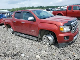 2016 GMC Canyon 4WD SLT with VIN 1GTG6DE30G1222596, listed as a Copart auction lot 64058084 with 121,038 mi miles and Salvage Title. Bid and sale history available at carsss.com. Image 4.