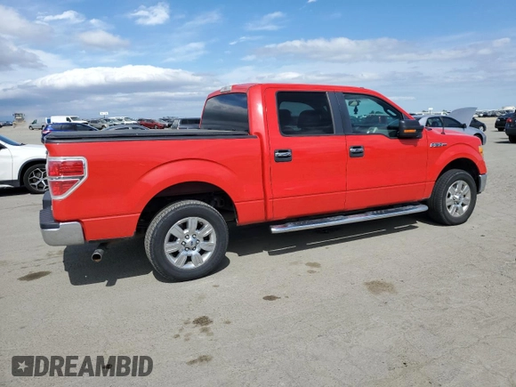 2012 Ford F-150 XL with VIN 1FTEW1CM9CKD48025, listed as a Copart auction lot 50922245 with 143,337 mi miles and Salvage Title. Bid and sale history available at carsss.com. Image 3.