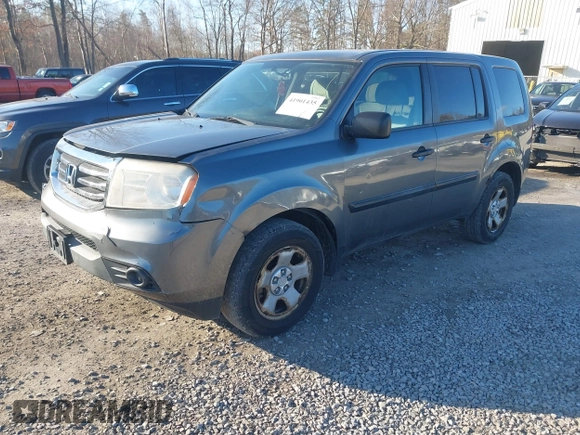 2013 Honda Pilot LX with VIN 5FNYF4H25DB073872, listed as a IAAI auction lot 41901435 with 171,529 mi miles. Bid and sale history available at carsss.com. Image 17.