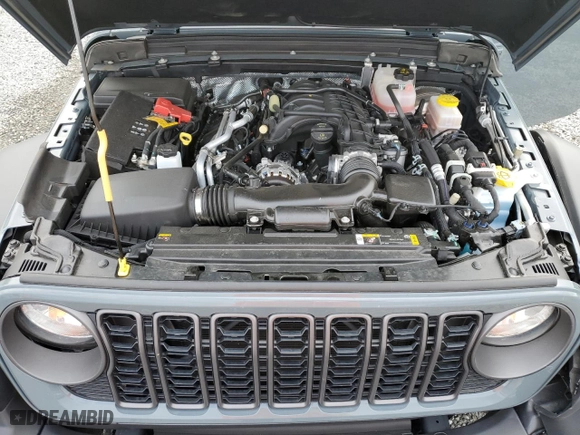 2024 Jeep Wrangler Sport with VIN 1C4PJXDG0RW332722, listed as a Copart auction lot 85292724 with 8,066 mi miles and Salvage Title. Bid and sale history available at carsss.com. Image 13.