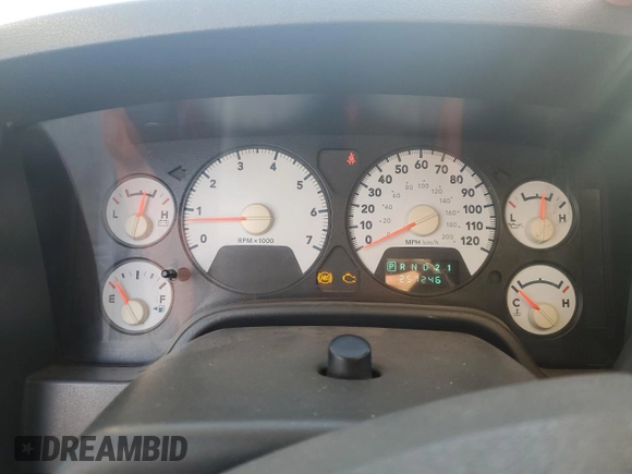 2007 Dodge Ram 2500 SLT with VIN 1D7KS28D17J595506, listed as a Copart auction lot 41822675 with 257,246 mi miles and Clean Title. Bid and sale history available at carsss.com. Image 9.