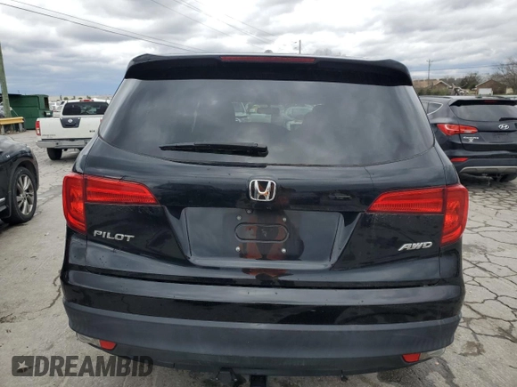 2017 Honda Pilot EX-L with VIN 5FNYF6H5XHB049465, listed as a Copart auction lot 49375195 with 59,802 mi miles and Salvage Title. Bid and sale history available at DreamBid. Image 6.