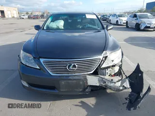 2008 Lexus LS 460 with VIN JTHBL46F185079002, listed as a IAAI auction lot 41724629 with Not Provided miles and . Bid and sale history available at DreamBid. Image 12.