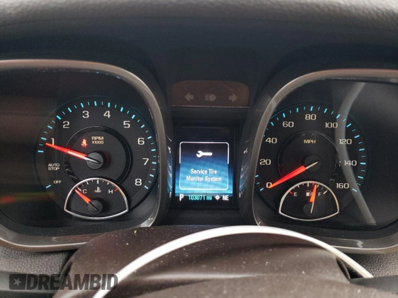2016 Chevrolet Malibu LTZ with VIN 1G11E5SA6GF101875, listed as a Copart auction lot 79526144 with 103,071 mi miles and Salvage Title. Bid and sale history available at DreamBid. Image 9.