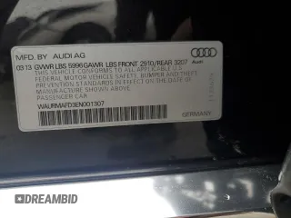 2014 Audi A8 3.0L TDI z VIN WAURMAFD3EN001307, wystawiony jako Copart lot #43476125 z przebiegiem 85 921 mil mil oraz Tytuł czysty. Historia ofert i sprzedaży dostępna na DreamBid. Obrazek 12.