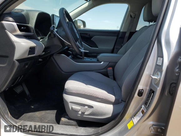 2021 Toyota Highlander L with VIN 5TDCZRAH8MS074491, listed as a Copart auction lot 60289405 with 54,589 mi miles and Salvage title. Bid and sale history available at DreamBid. Image 7.