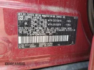 2021 Toyota RAV4 XLE Premium z VIN 2T3A1RFV2MW184609, wystawiony jako Copart lot #60129555 z przebiegiem 69 502 mil mil oraz Szkoda całkowita • Salvage title. Historia ofert i sprzedaży dostępna na DreamBid. Obrazek 13.