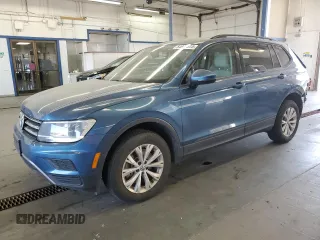 2019 Volkswagen Tiguan S with VIN 3VV0B7AX2KM197883, listed as a Copart auction lot 64978515 with 54,961 mi miles and Salvage title. Bid and sale history available at DreamBid. Image 1.