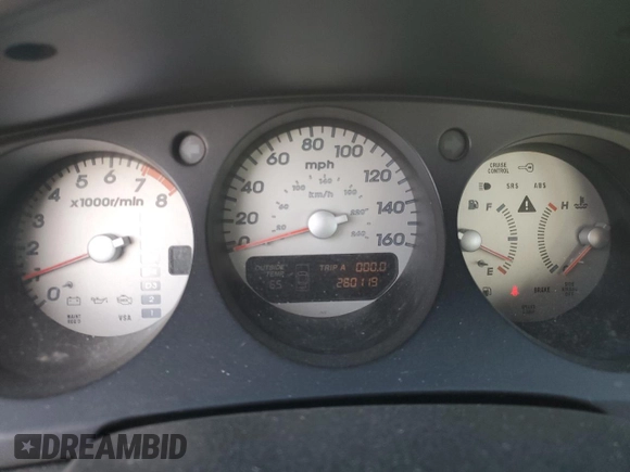 2002 Acura TL Type S w/Navigation with VIN 19UUA56982A010727, listed as a Copart auction lot 45600315 with 260,119 mi miles and Salvage Title. Bid and sale history available at carsss.com. Image 9.